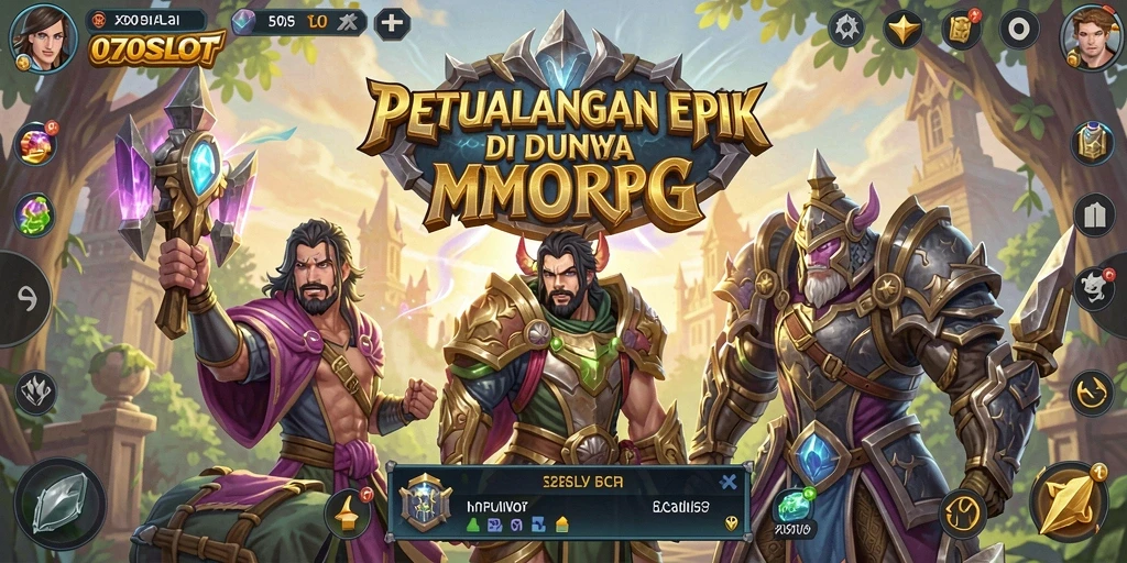 Tampilan gameplay 070SLOT yang memikat dan penuh aksi.