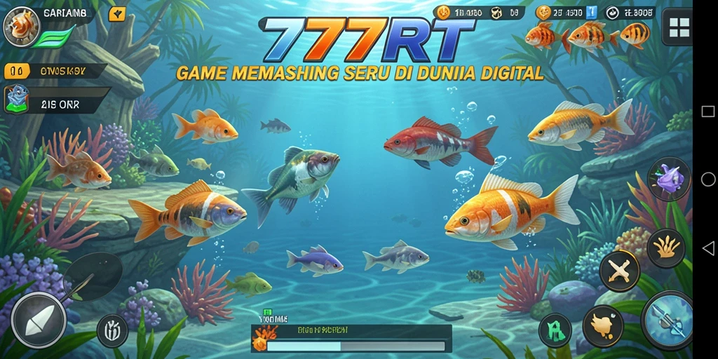 Gameplay menarik dari 777RT dengan berbagai teknik memancing.