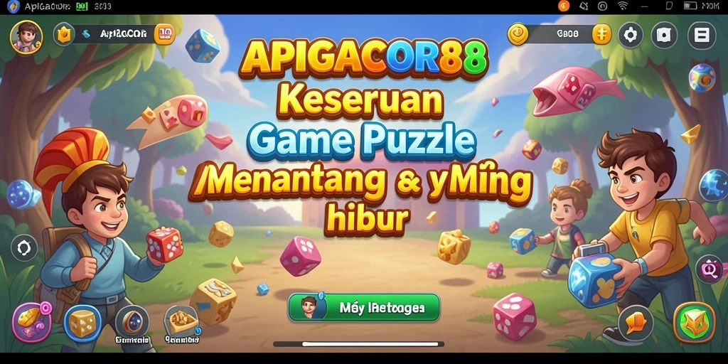 Tampilan gameplay seru dari APIGACOR88 yang mengasah otak.
