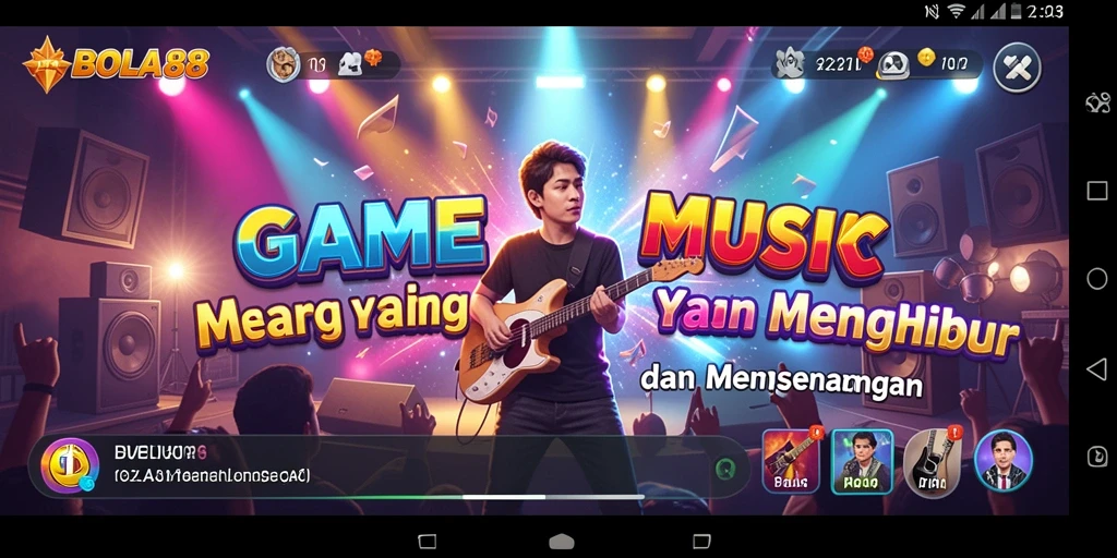 Tampilan gameplay BOLA88 yang seru dan interaktif.