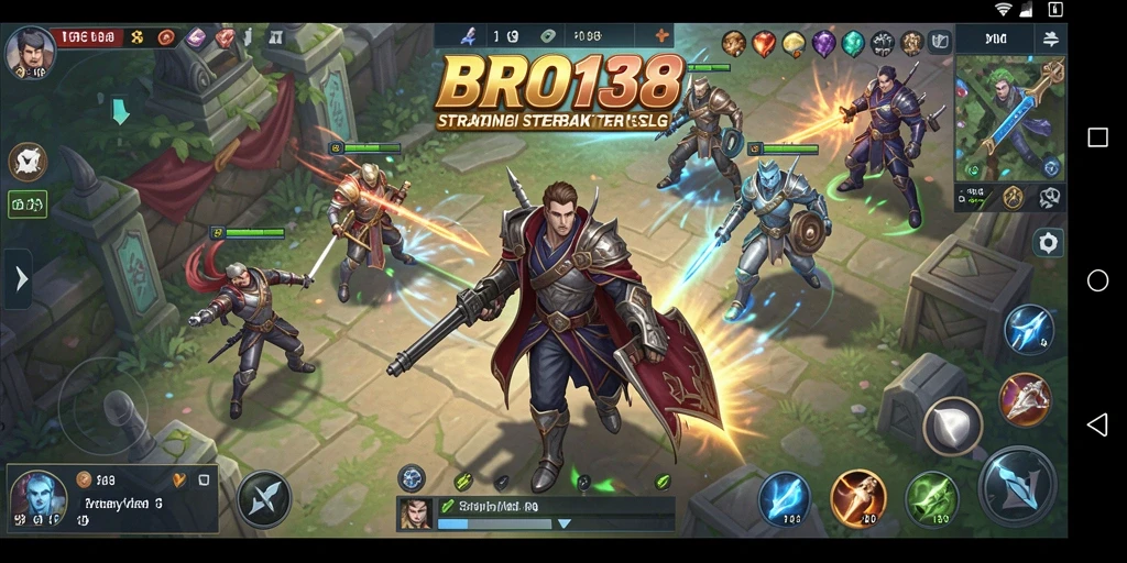 Tampilan gameplay BRO138 yang seru dan menantang para pemain.