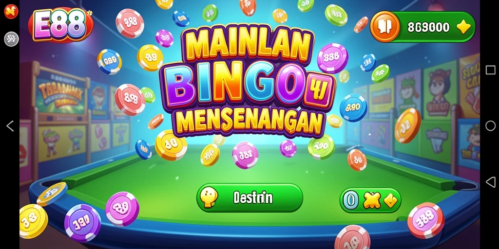 Tampilan gameplay seru E88 yang penuh warna dan interaktivitas.