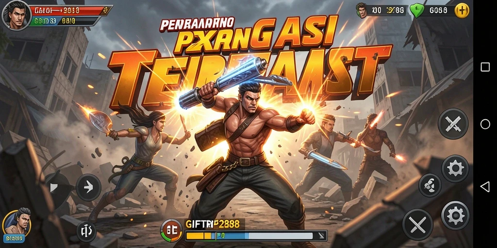 Tangkapan layar GIFTRP288 menampilkan aksi penuh ketegangan dan pertarungan epic.