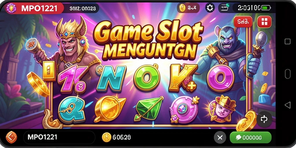 Tampilan gameplay Slot seru dan mengasyikkan di MPO1221.