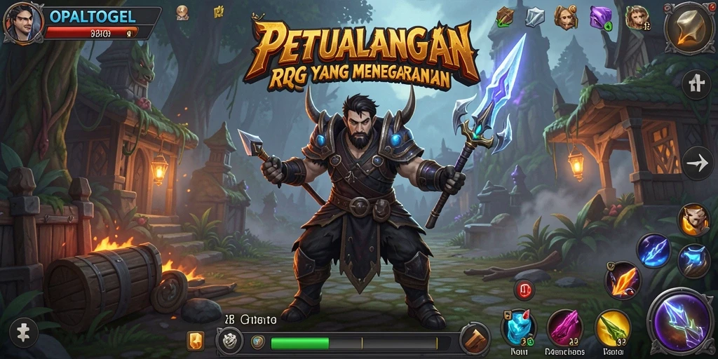 Gameplay ARPG yang menegangkan dan mendebarkan di OPALTOGEL.