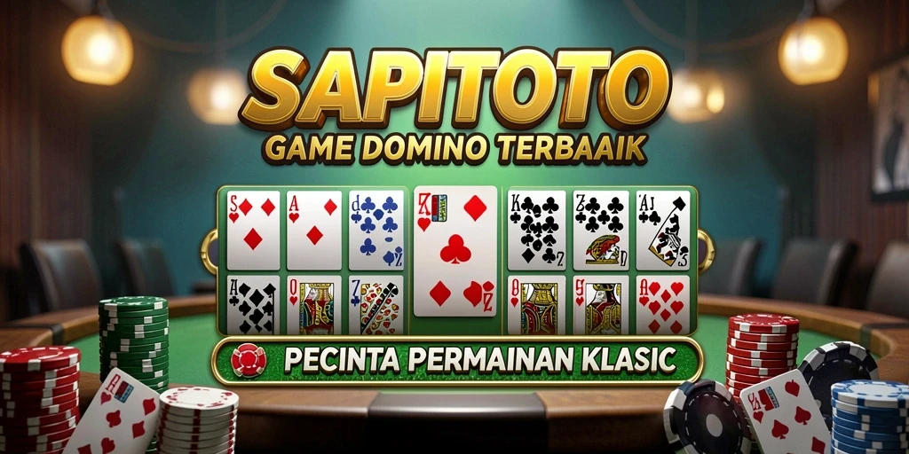 Screenshot gameplay SAPITOTO menampilkan seru dan kompetitif dalam bermain Domino.