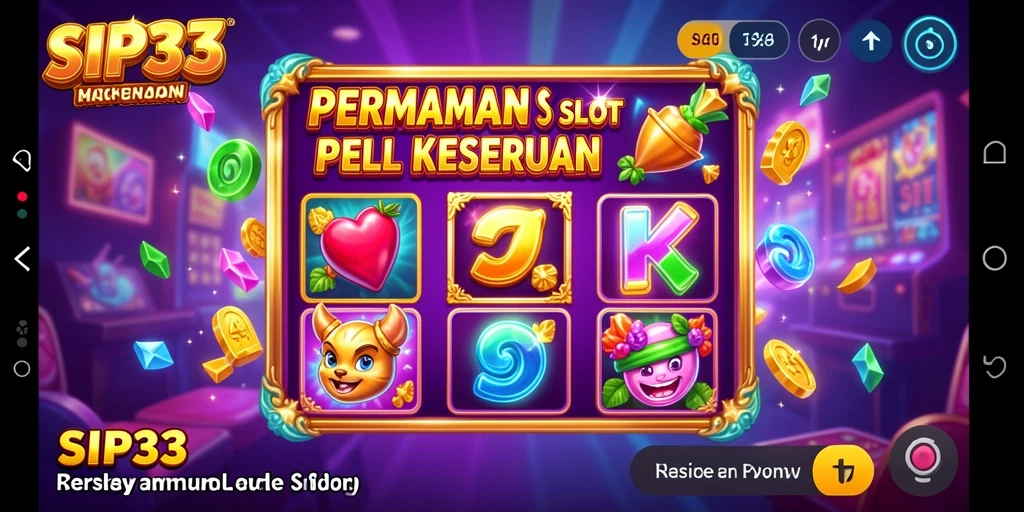 Tampilan gameplay SIP33 yang menarik dan penuh warna.