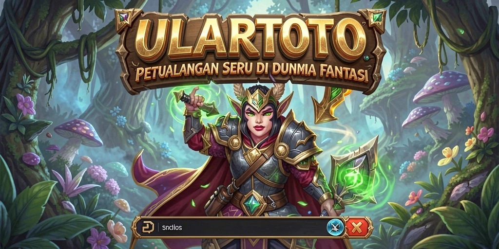 Gameplay ULARTOTO yang seru dan penuh petualangan di dunia fantastis.